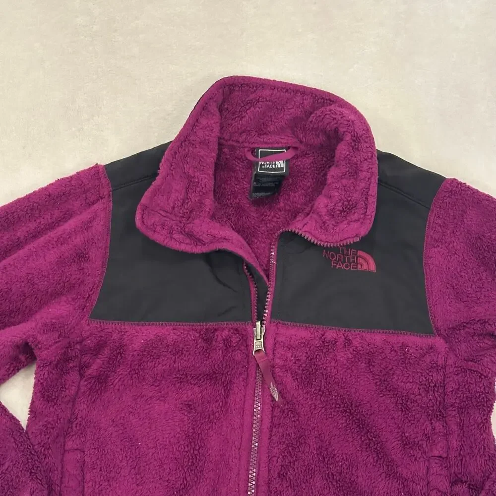 The North Face Purple Jacket sz M Soft Shell Jacket North Face Girls Jacket